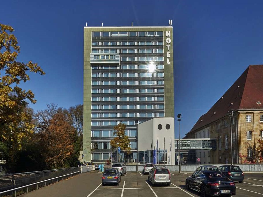 Blick auf H4 Hotel Kassel
